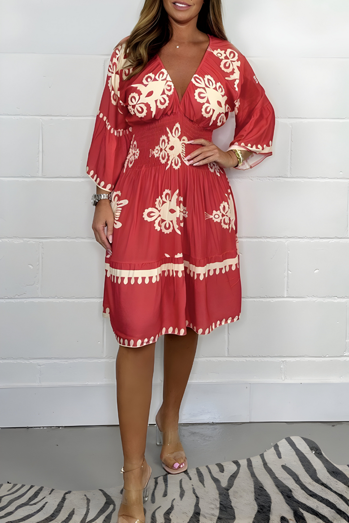 Mila - Flattering Knee Length Dress