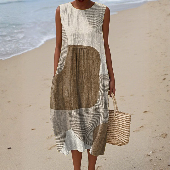 Irene - Abstract Summer Dress