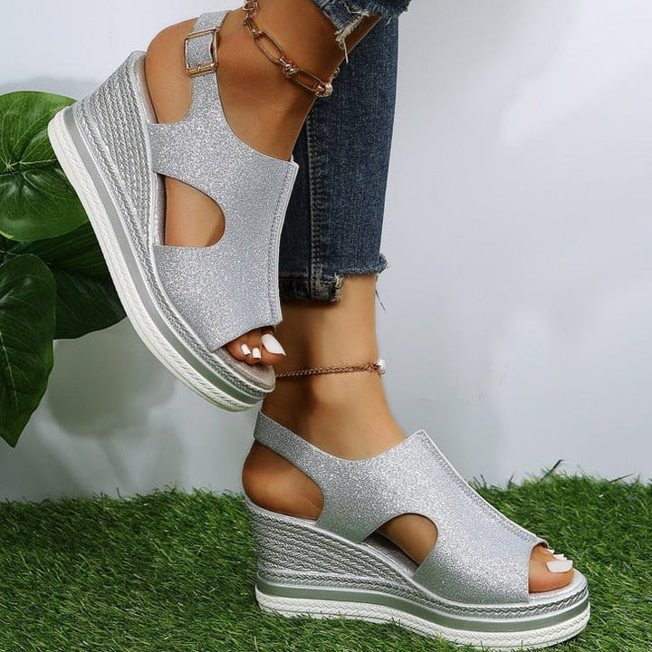 Maeve – Relaxed Wedge Sandals